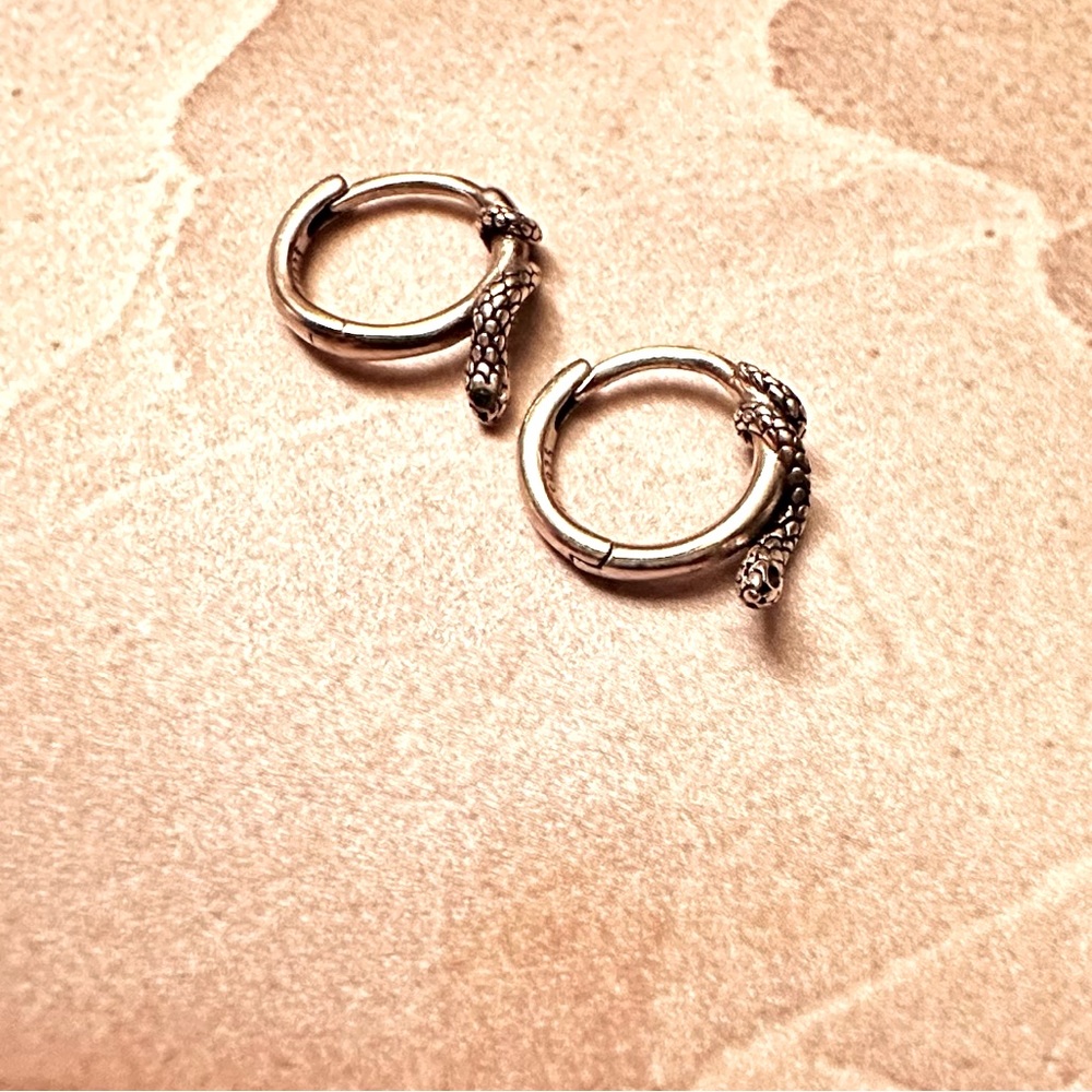Sterling silver earrings